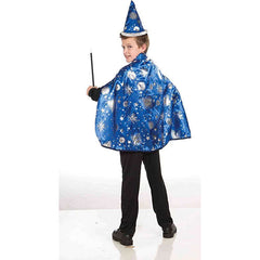 Lil Wizard Cape & Hat Child Costume