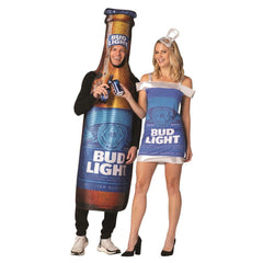 Bud Light Beer Can Dress Adult Costume