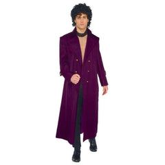 1980s Rock Royalty Purple Jacket Adult Costume