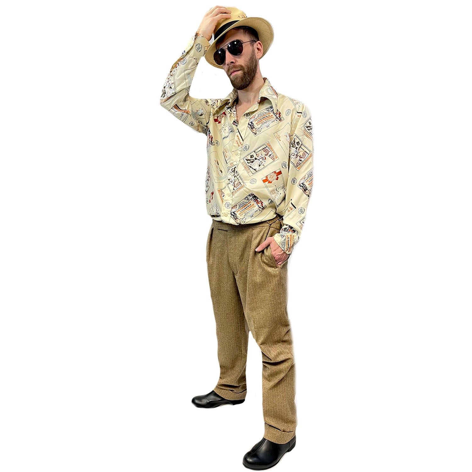 1970's Resort Tourist Outfit Adult Costume