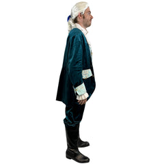 Royal Elegance Colonial Blue and Gold Men's Adult Costume