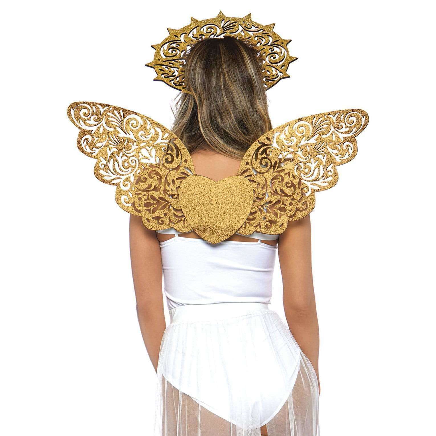 Golden Angel Halo & Wings Kit