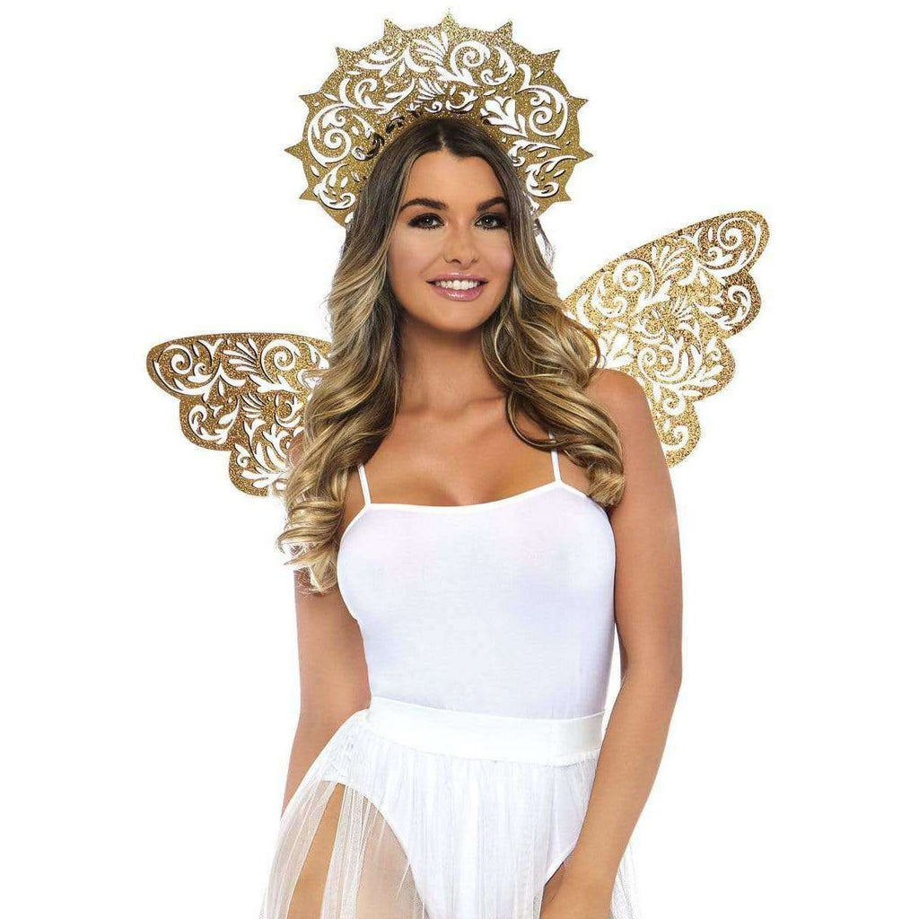Golden Angel Halo & Wings Kit – AbracadabraNYC