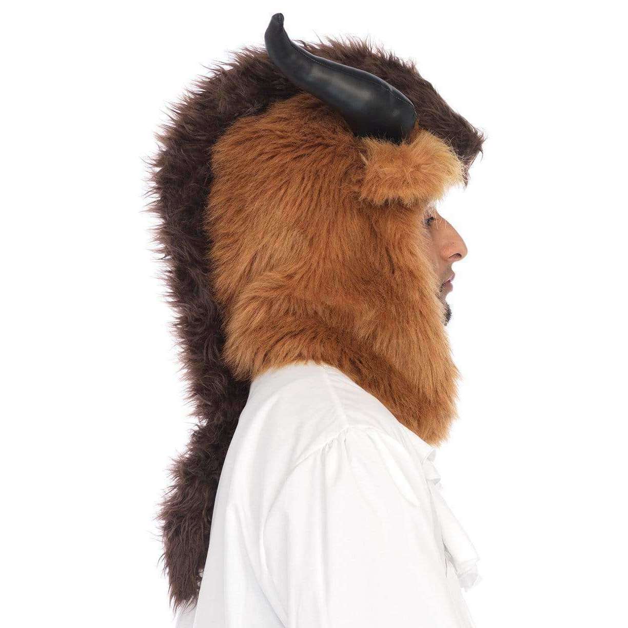 Brutal Beast Hood Faux Fur Mowhawk