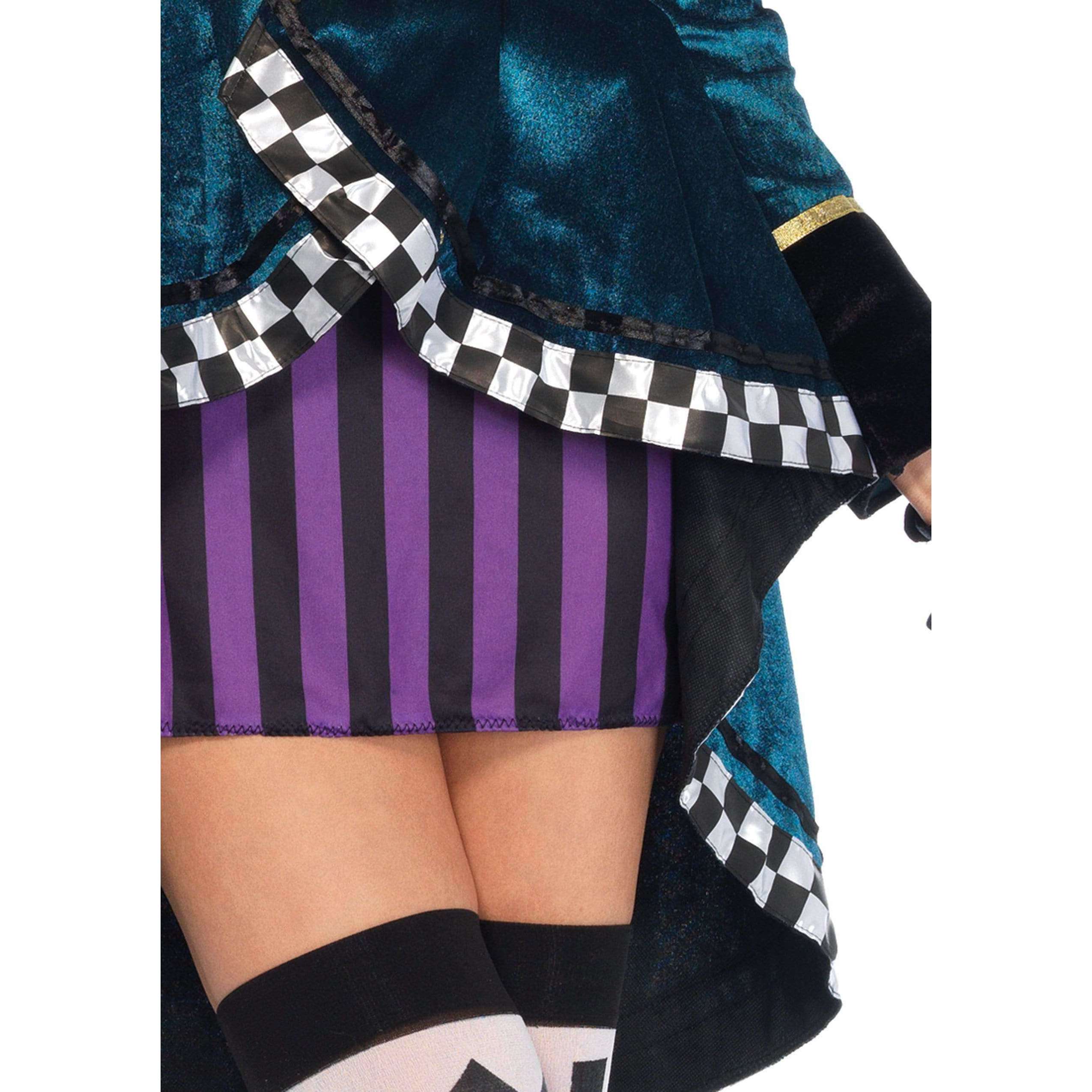 TIG Ladies Mad Hatter Costume – Alice In Wonderland Book Week Dress, Party Outfit