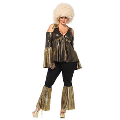 Disco Diva Plus Size 2pc Costume
