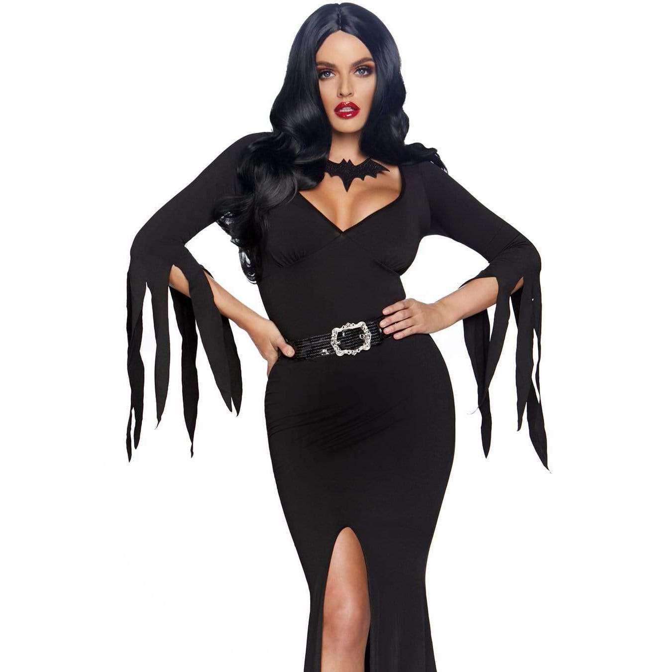 Sexy "Morticia" Immortal Dark Mistress Costume