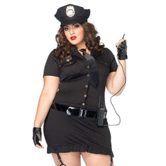 Sexy Dirty Cop Plus Size Adult Costume