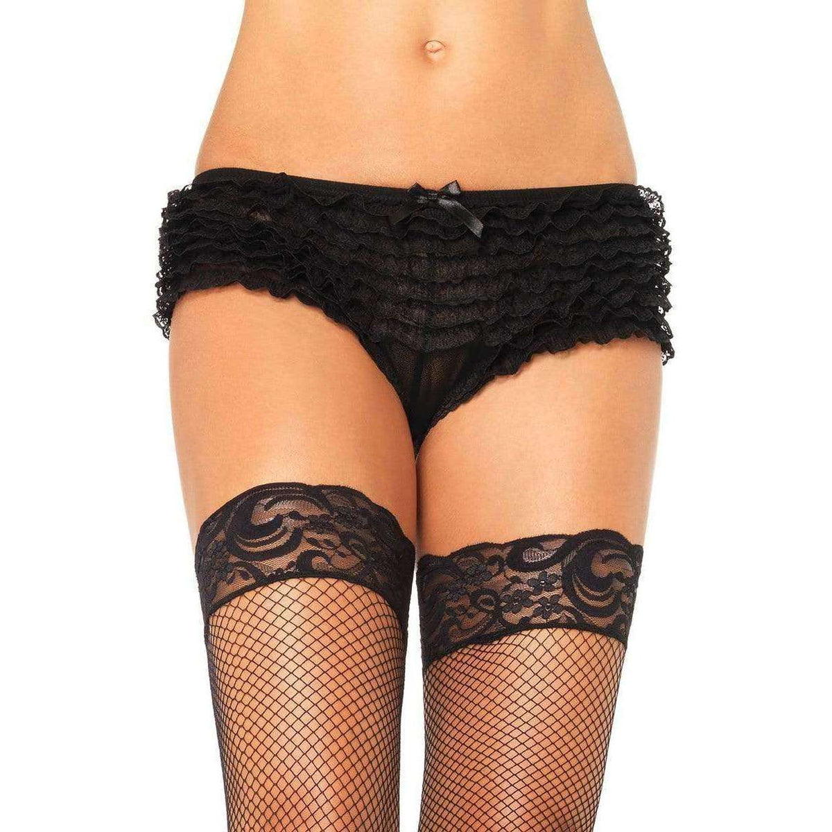 Adult Lace Ruffle Rhumba Shorts