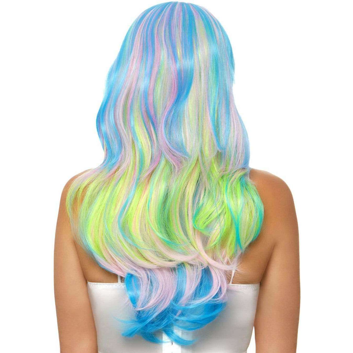 27" Mystic Hue Multi Color Wavy Wig