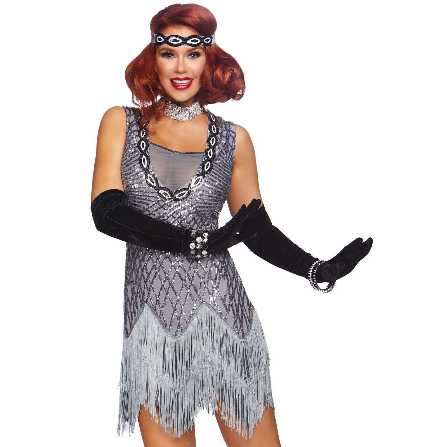 Roaring Roxy Flapper Adult 2pc Costume