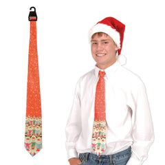 Full Size Christmas Holiday Reindeer Tie