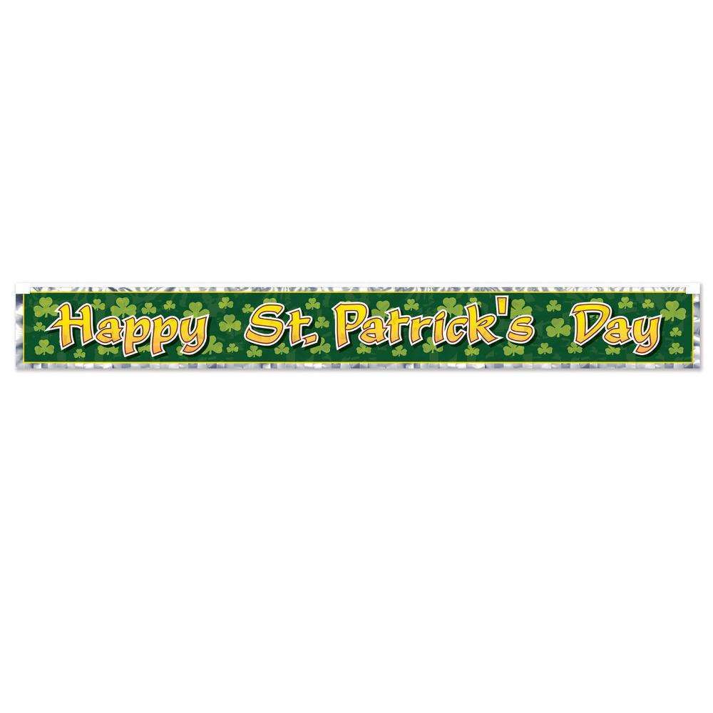 Met Happy St Patrick's Day Fringe Banner