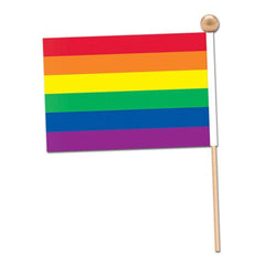 Rayon Rainbow Flag