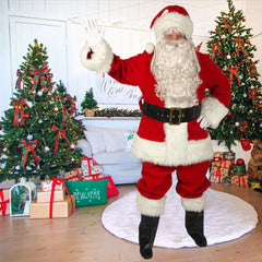 Regal True Red Professional Santa Suit Adult Costume