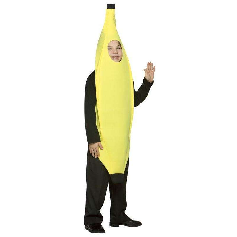 Lightweight Banana Child Costume