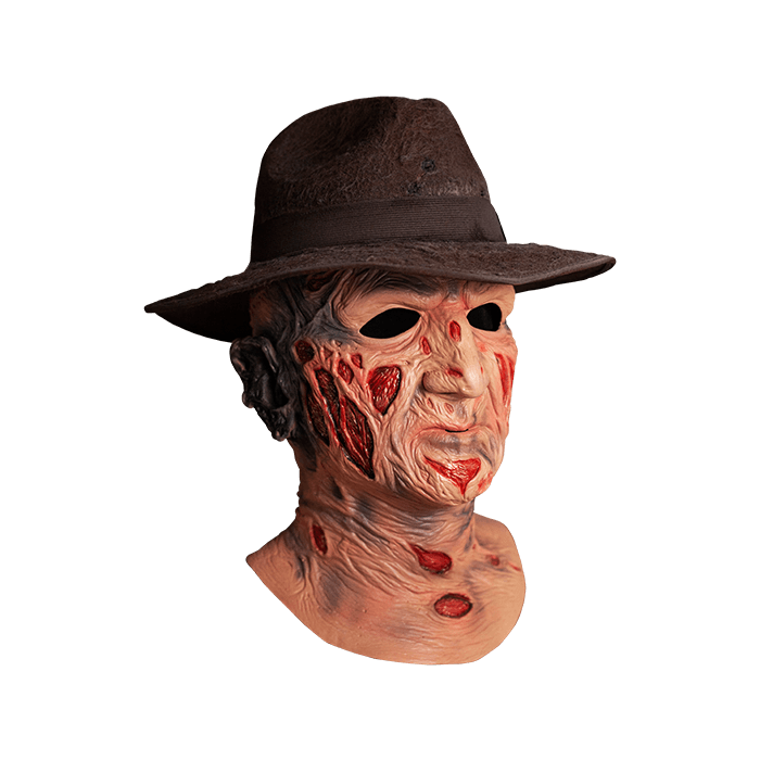 A Nightmare on Elm Street - Deluxe Freddy Krueger Mask with Fedora Hat