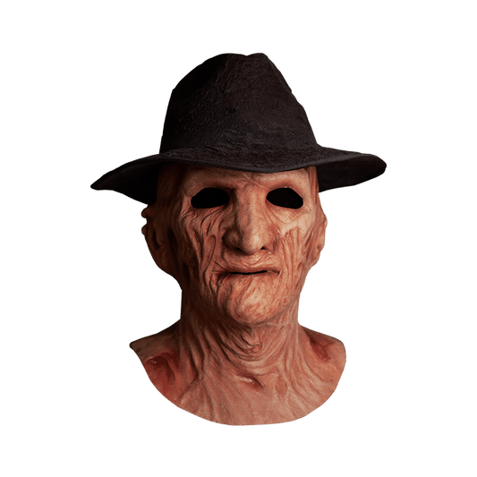 A Nightmare on Elm Street 2: Freddy's Revenge - Deluxe Freddy Krueger Mask with Fedora Hat 700
