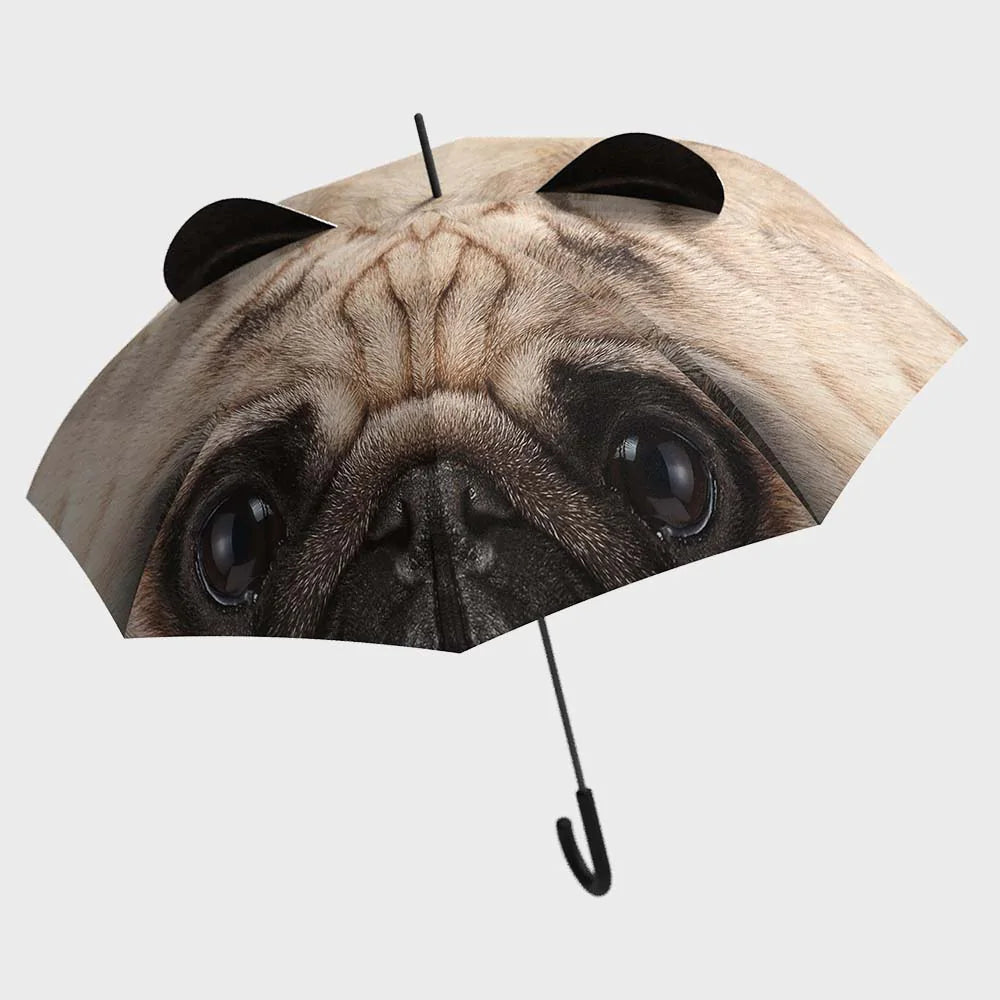Pug Animal Umbrella