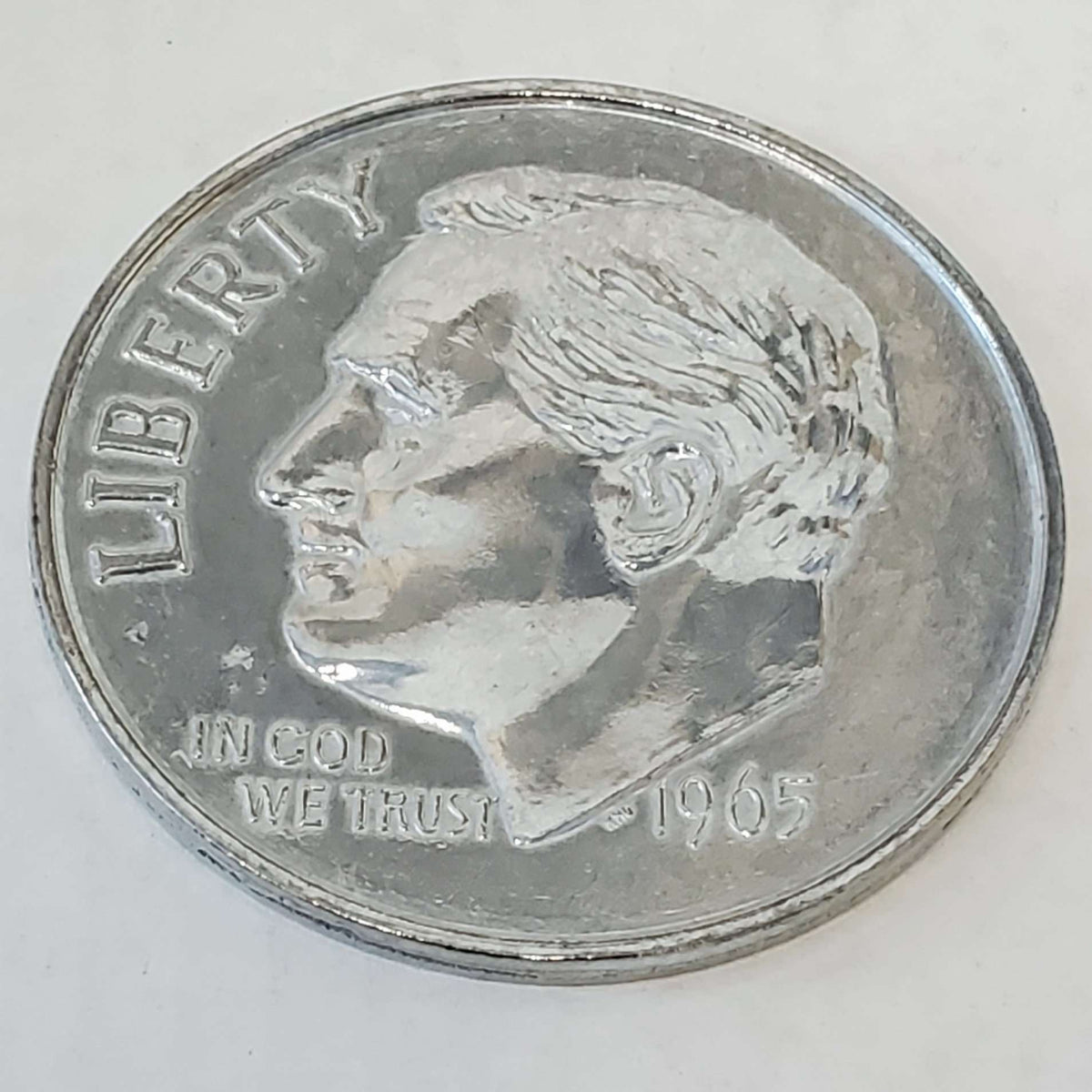 Jumbo Plastic Cent (silver)