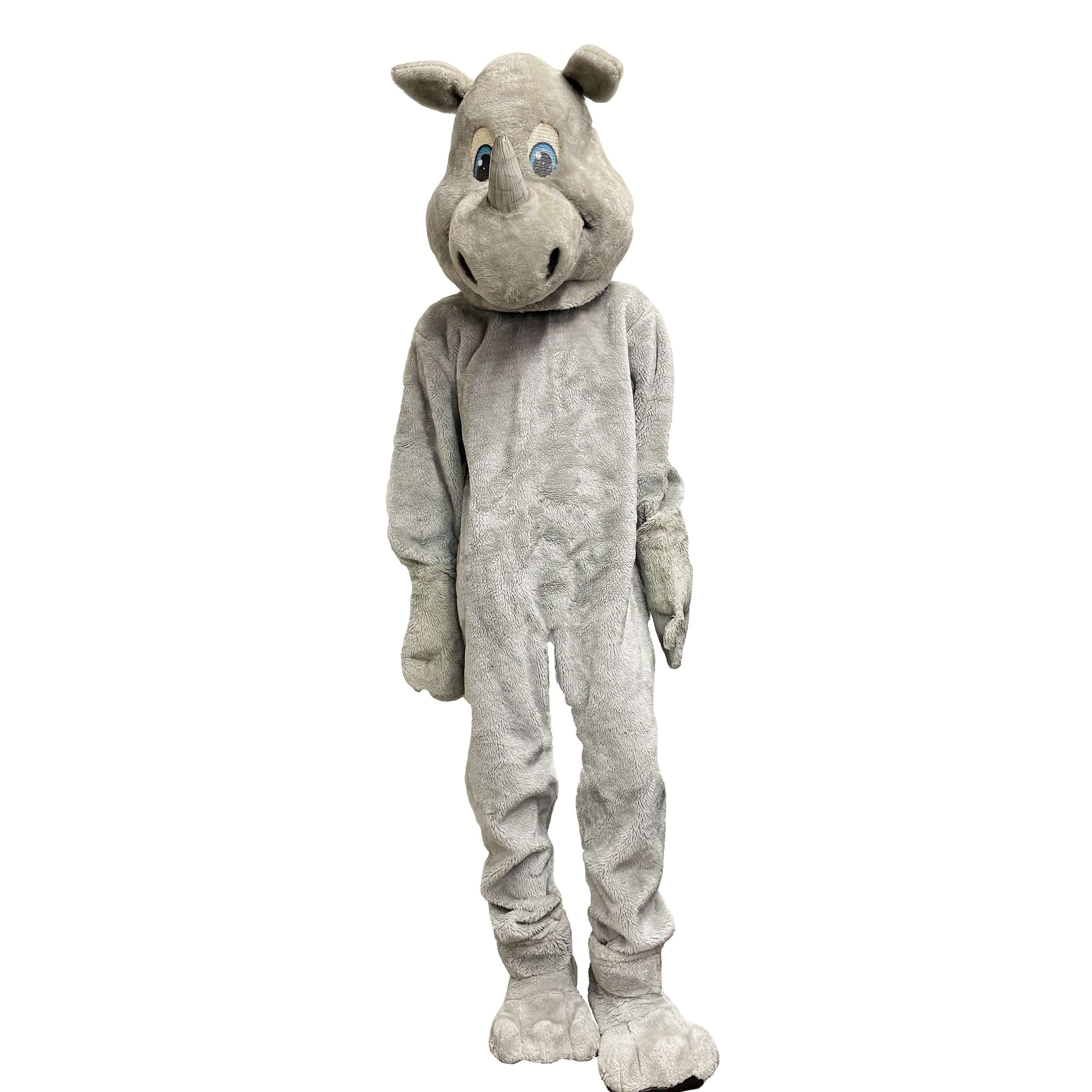 Rockin' Rhino Mascot Adult Costume