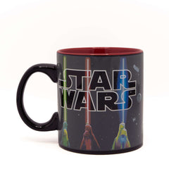 Star Wars Lightsabers Jumbo Heat Reveal Coffee Mug