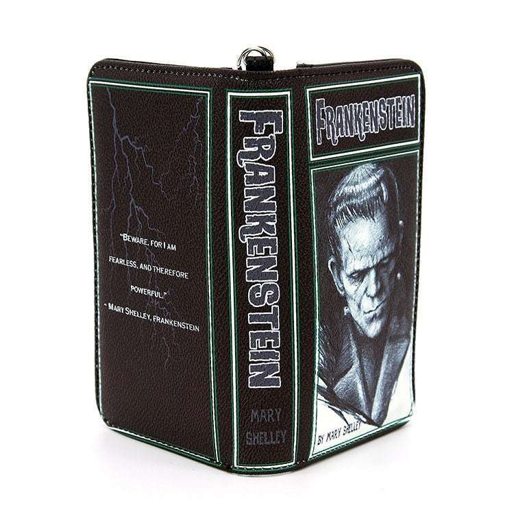 Frankenstein Book Clutch Wallet