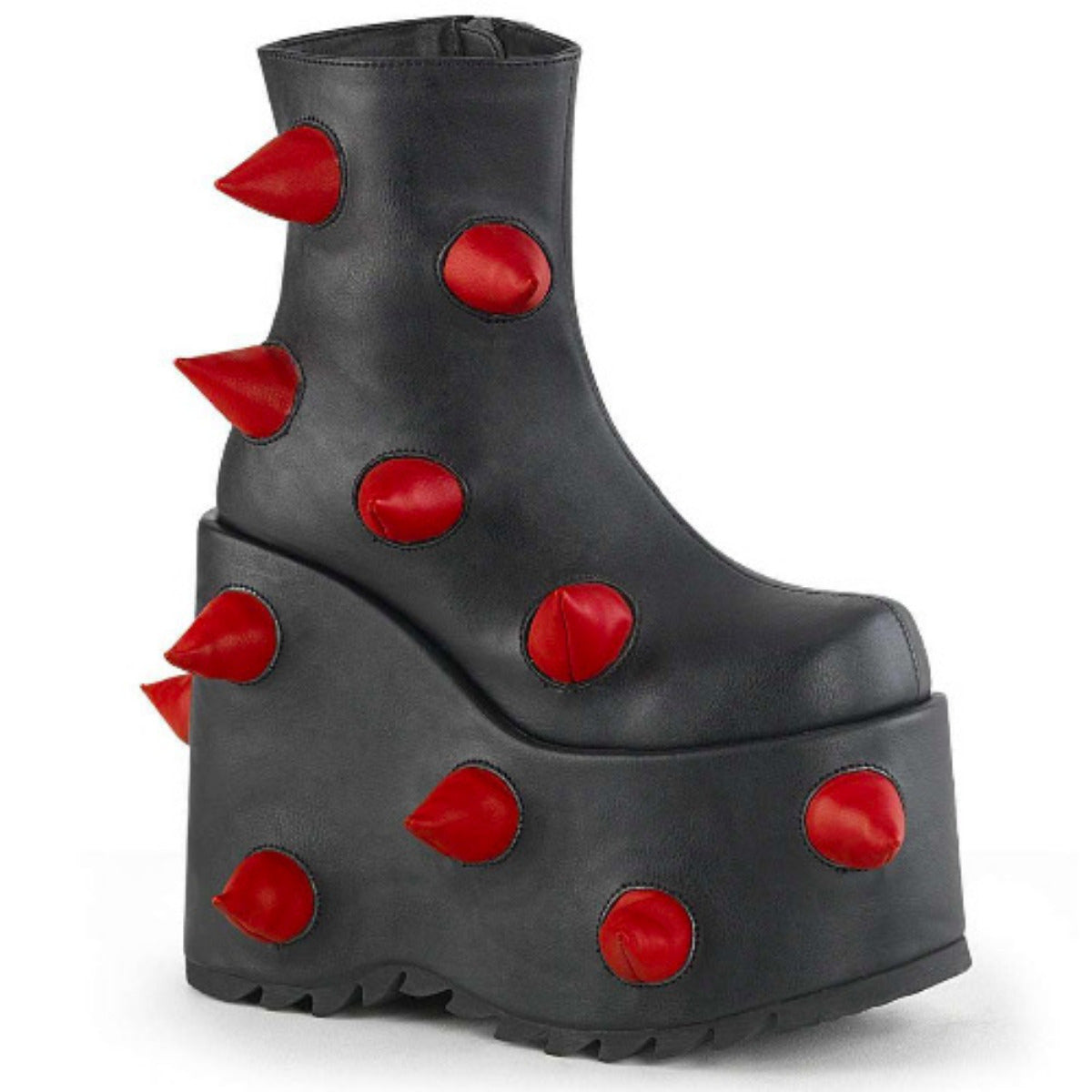 Demonia Black/Red Slay-77 Boots