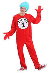 Dr Seuss Thing 1 & 2 Adult Costume
