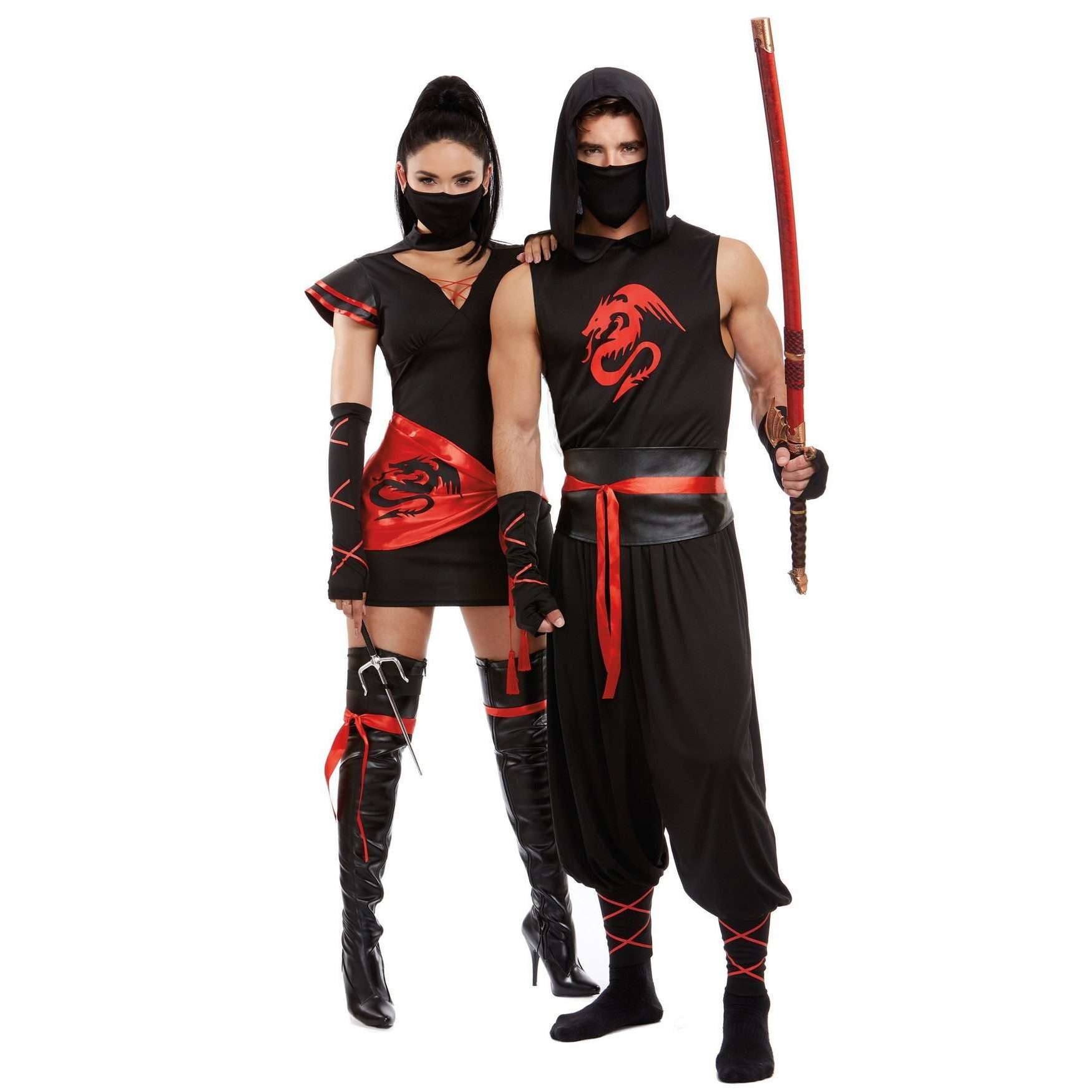 Women's Shadow Ninja Assassin Costume