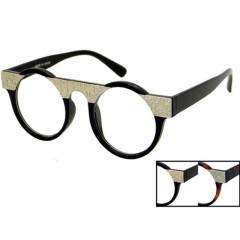 Round Clear Lens Glasses with Assorted Frames