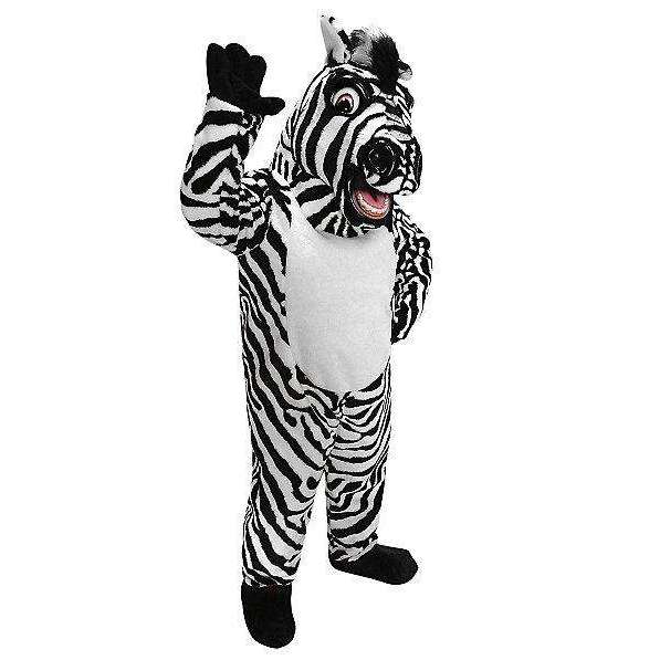 Zebra Mascot Adult Costume